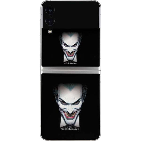 DC Comics The Joker Portrait by Alex Ross Galaxy Z Flip3 5G Skin